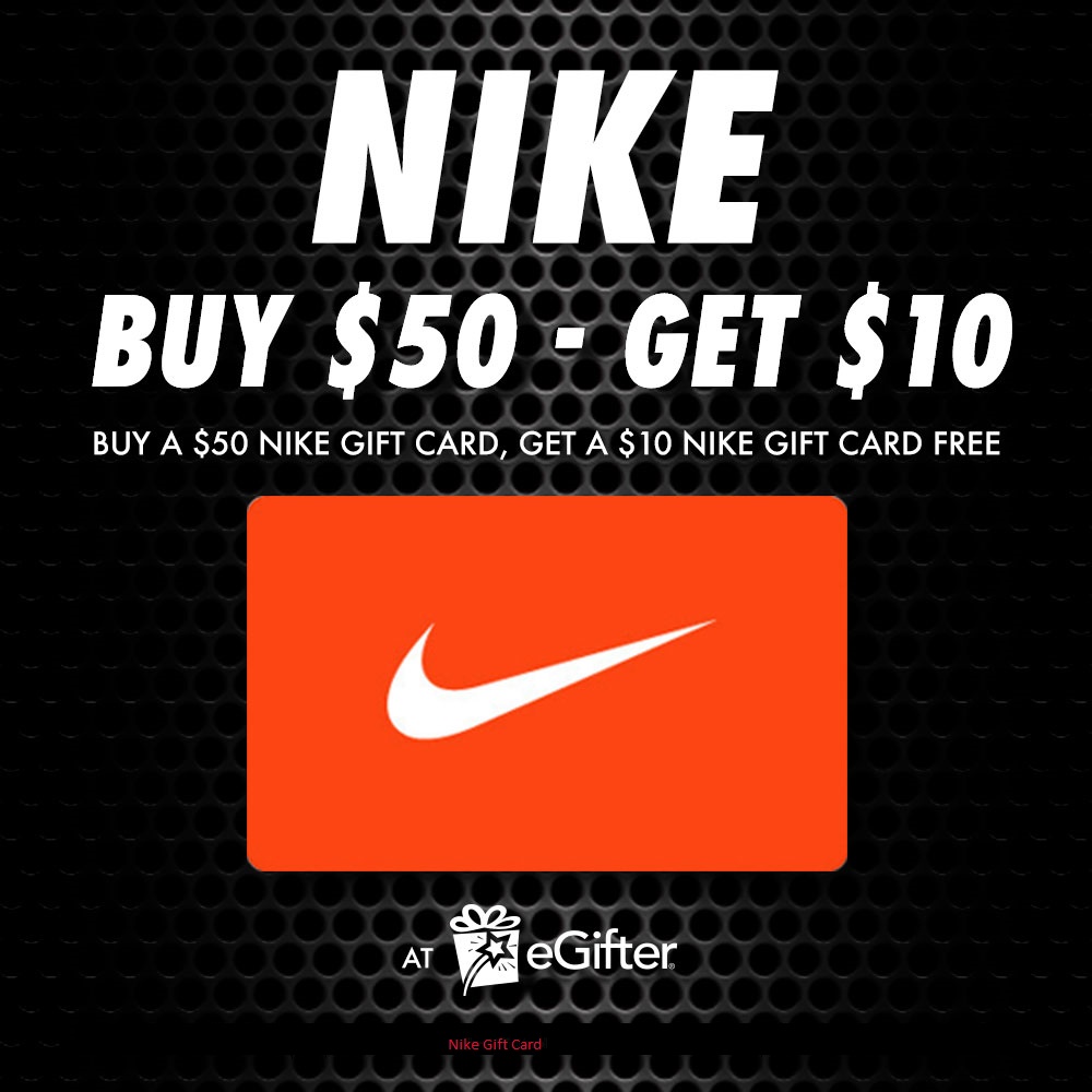 nike discounted gift cards